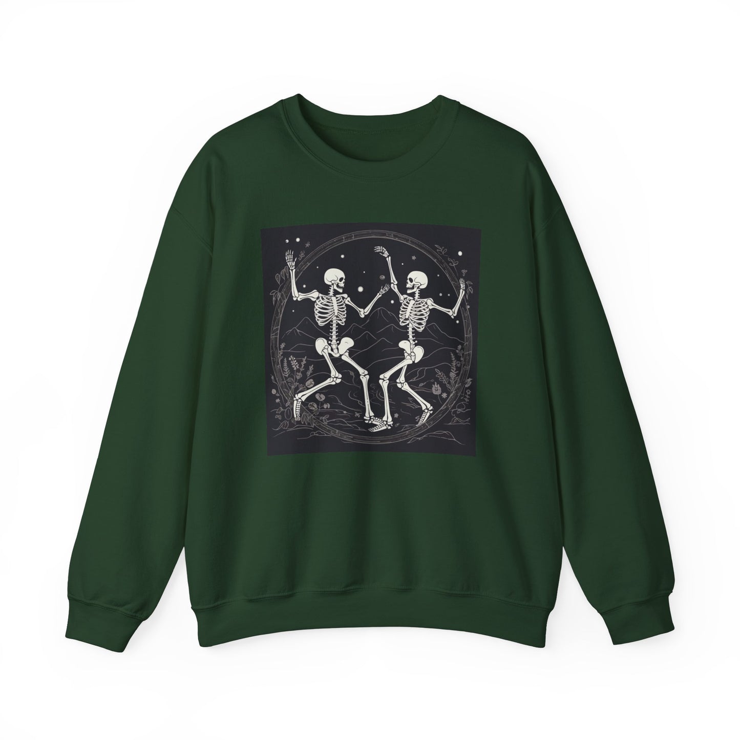 Dancing Skeletons Unisex Crewneck Sweatshirt