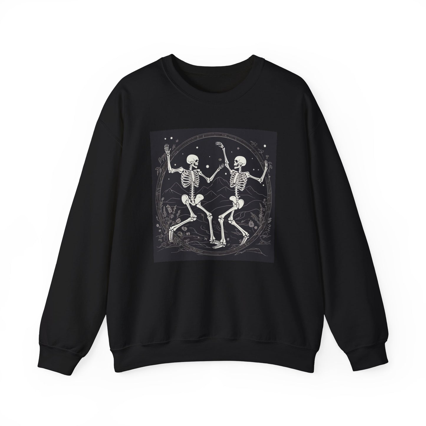 Dancing Skeletons Unisex Crewneck Sweatshirt