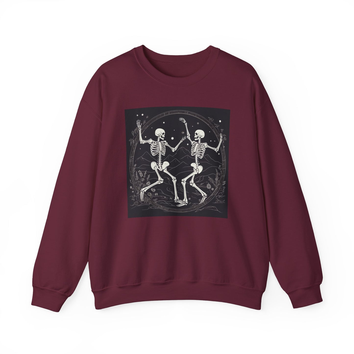 Dancing Skeletons Unisex Crewneck Sweatshirt
