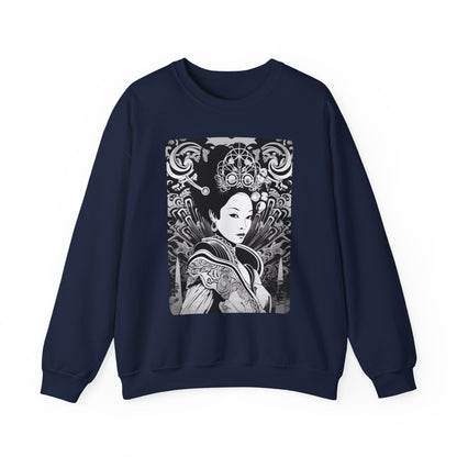 Japanese Girl Unisex Crewneck Sweatshirt