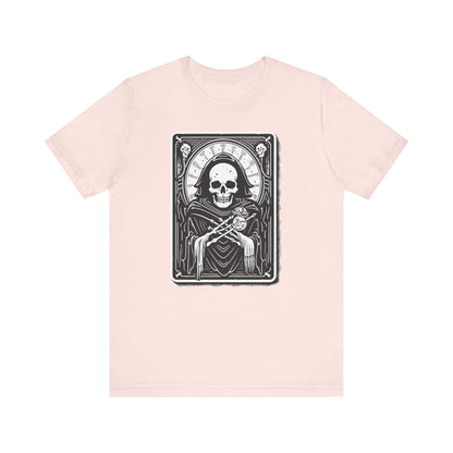 Death Taro Card Unisex Jersey Short Sleeve Tee