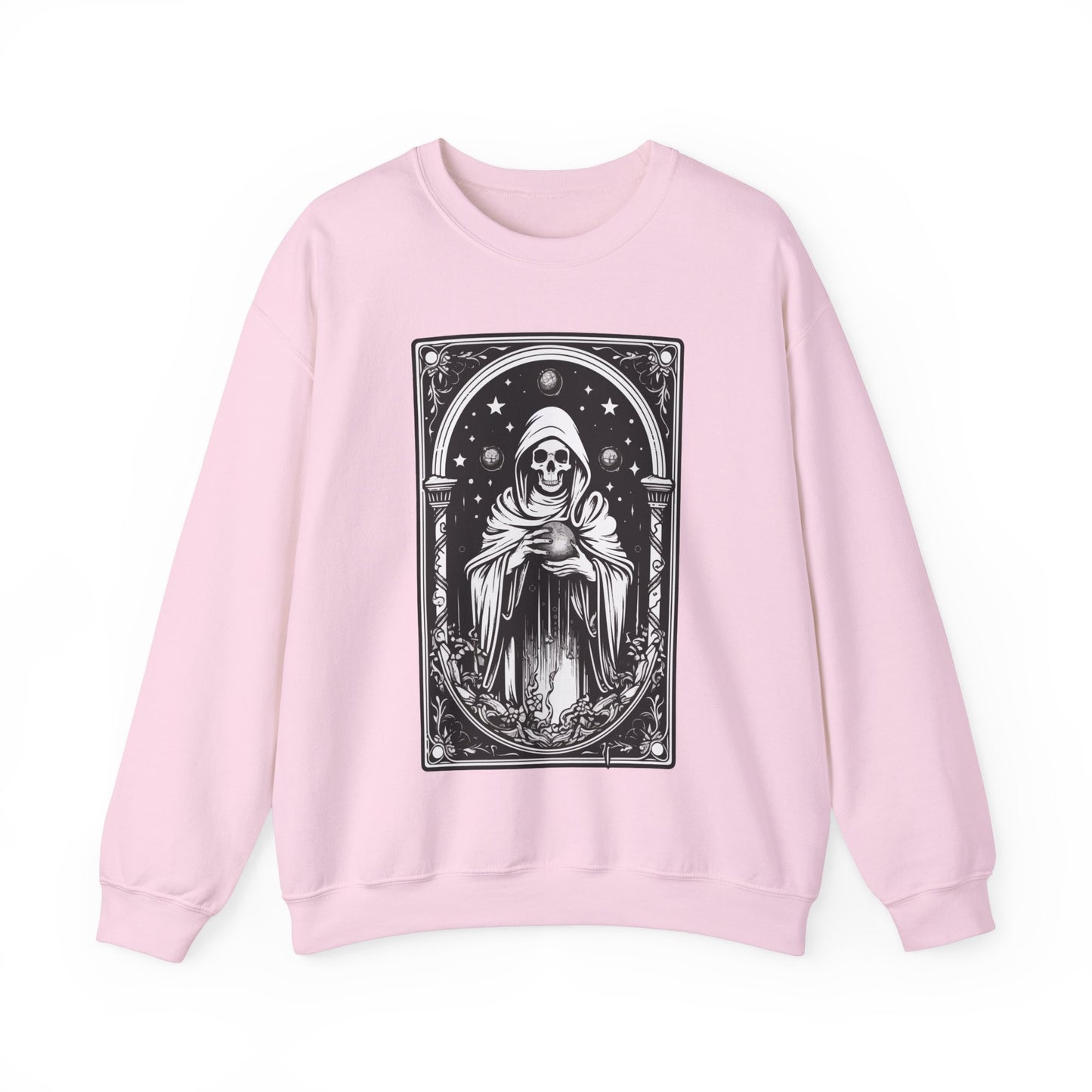 Death Tarot Card Unisex Crewneck Sweatshirt