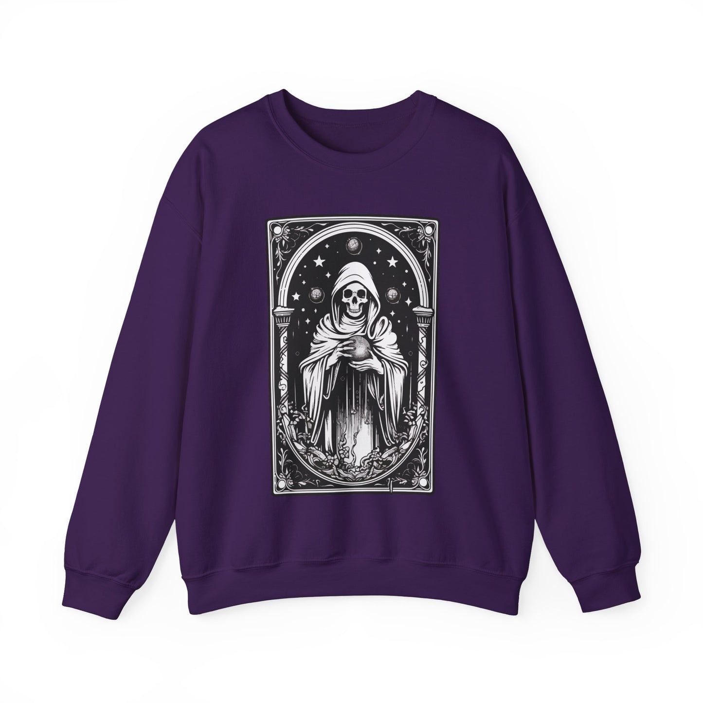 Death Tarot Card Unisex Crewneck Sweatshirt