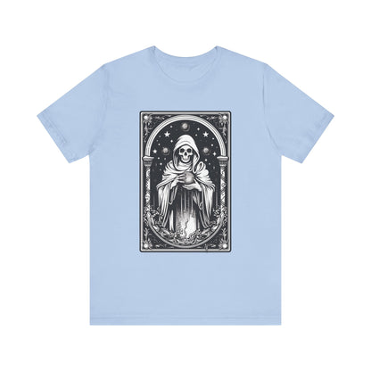 Death Tarot Card Unisex Jersey Short Sleeve Tee