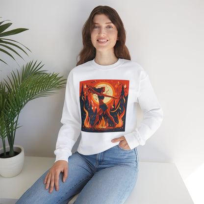 Dancing Around the Fire Unisex Crewneck Sweatshirt