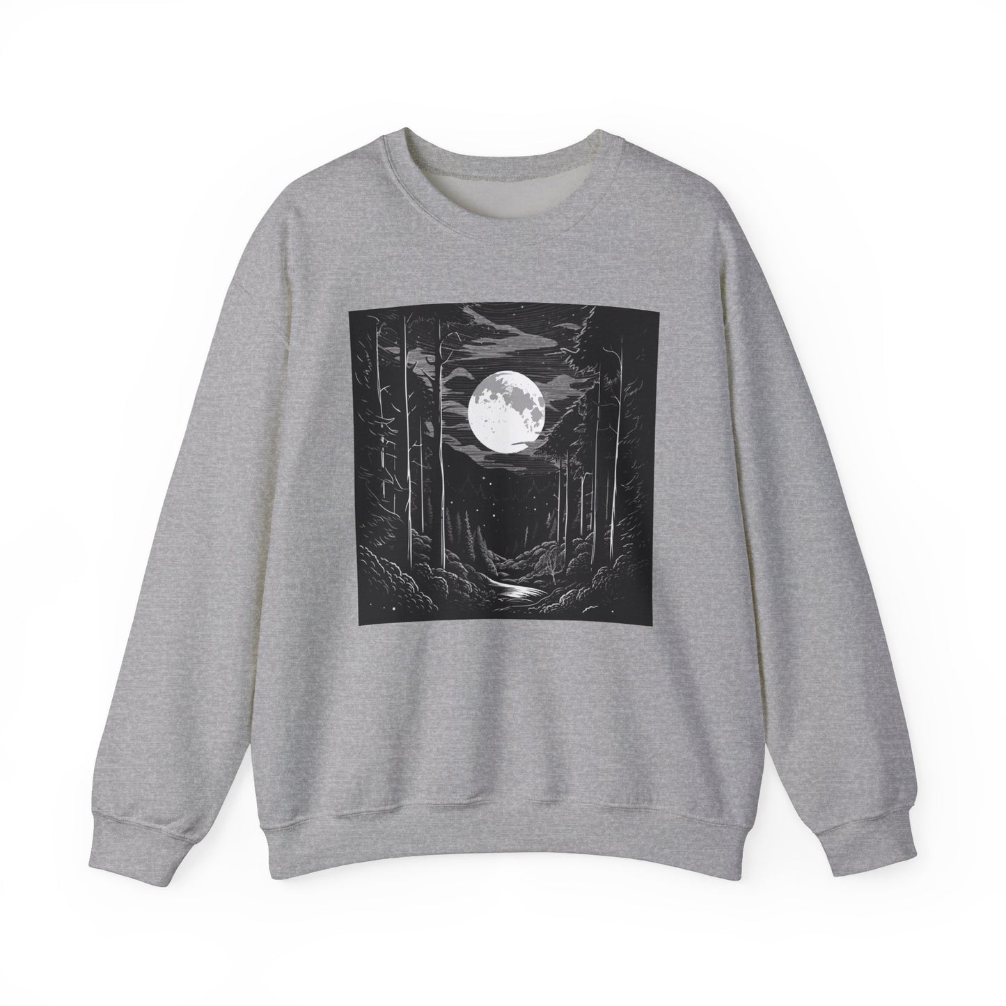 Mysterious Forest Unisex Crewneck Sweatshirt