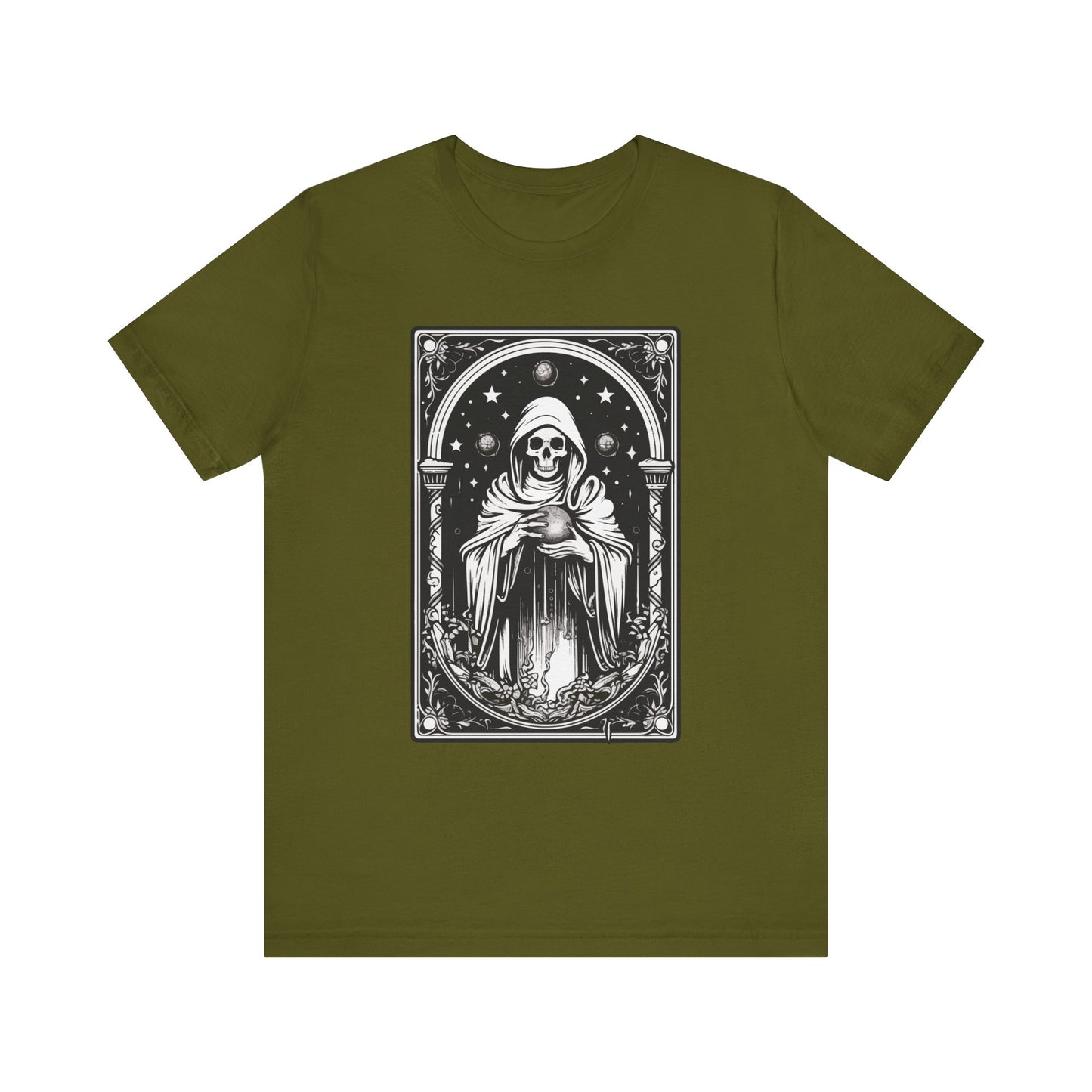 Death Tarot Card Unisex Jersey Short Sleeve Tee