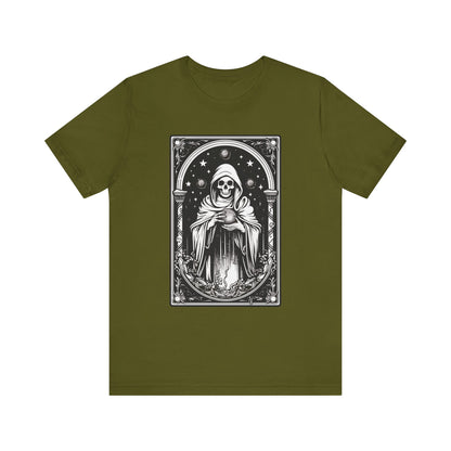 Death Tarot Card Unisex Jersey Short Sleeve Tee