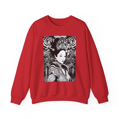 Japanese Girl Unisex Crewneck Sweatshirt