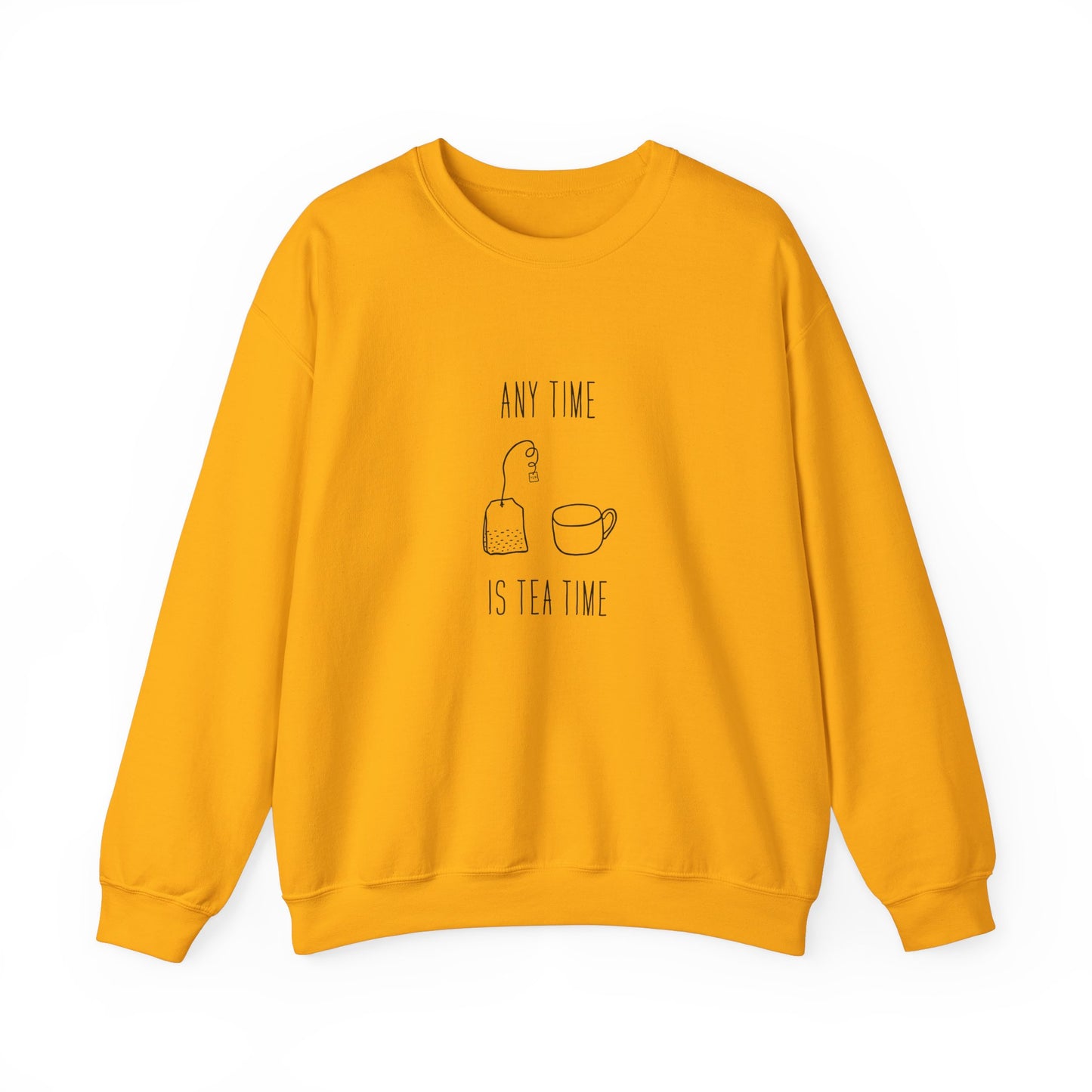 Any Time Tea Time Unisex Crewneck Sweatshirt