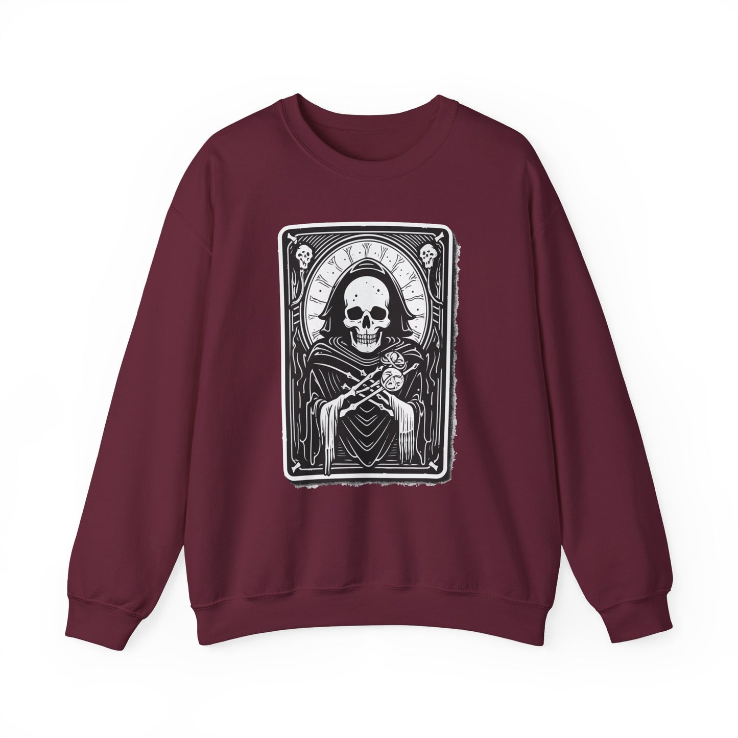 Death Tarot Card #2 Unisex Crewneck Sweatshirt