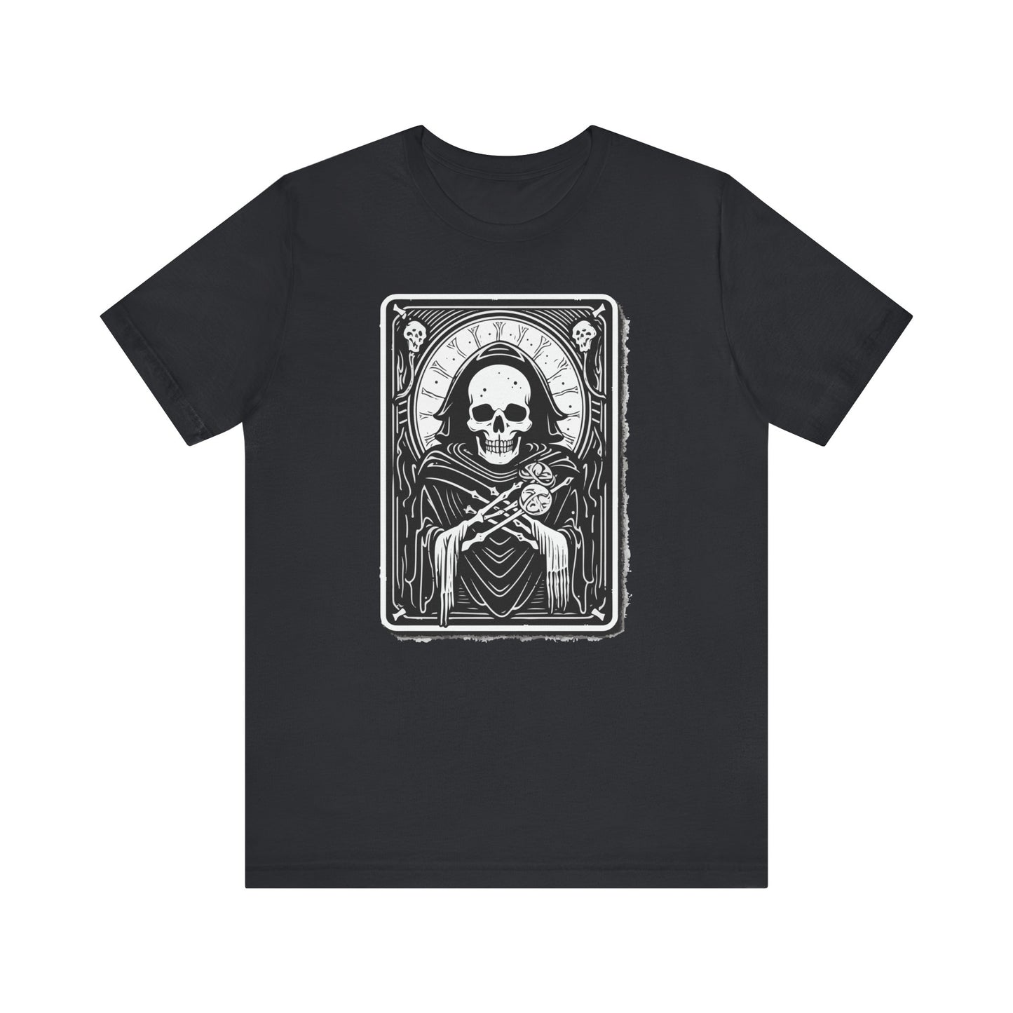 Death Taro Card Unisex Jersey Short Sleeve Tee