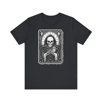 Death Taro Card Unisex Jersey Short Sleeve Tee