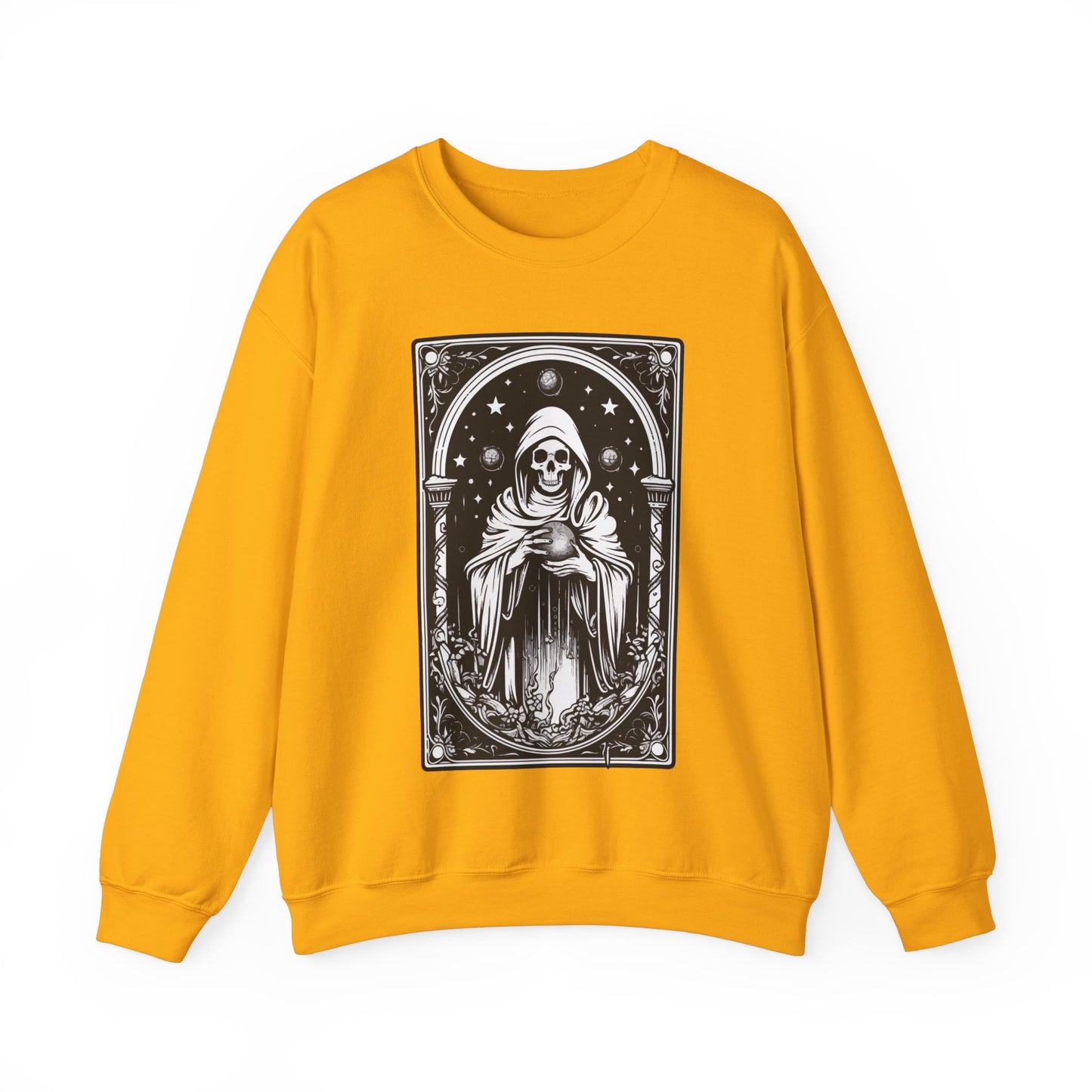 Death Tarot Card Unisex Crewneck Sweatshirt