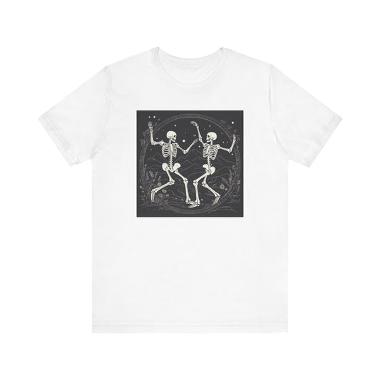 Dancing Skeletons Unisex Jersey Short Sleeve Tee