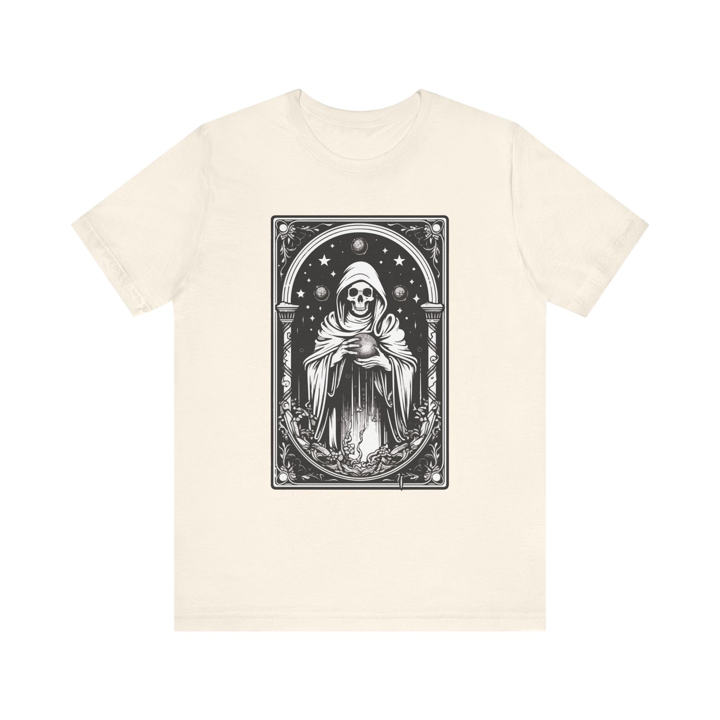 Death Tarot Card Unisex Jersey Short Sleeve Tee