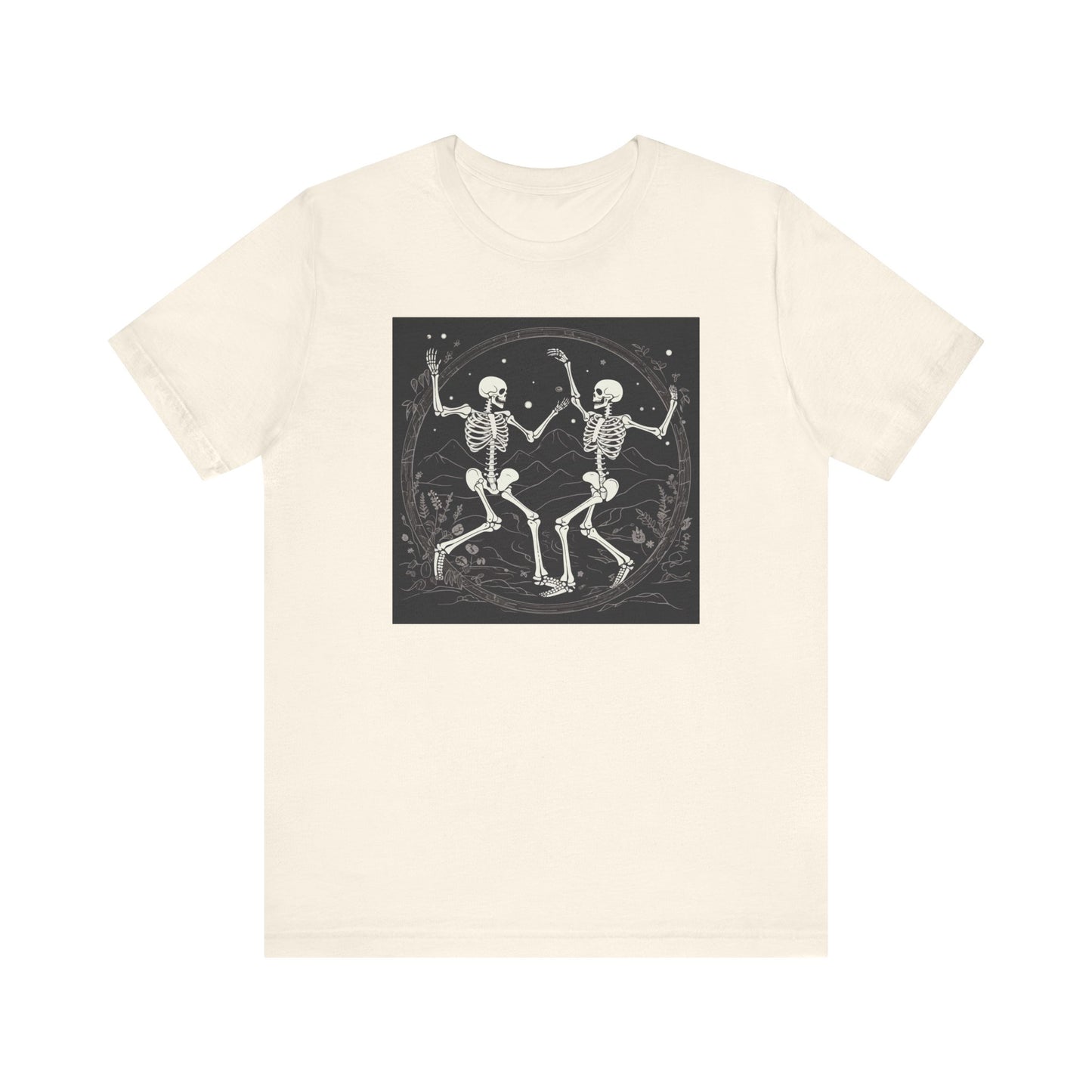 Dancing Skeletons Unisex Jersey Short Sleeve Tee