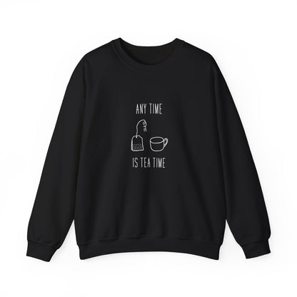 Any Time Tea Time Unisex Crewneck Sweatshirt