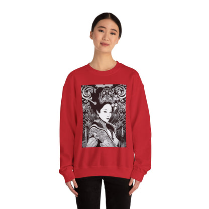 Japanese Girl Unisex Crewneck Sweatshirt