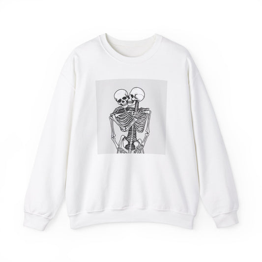 Hugging Skeletons Unisex Crewneck Sweatshirt