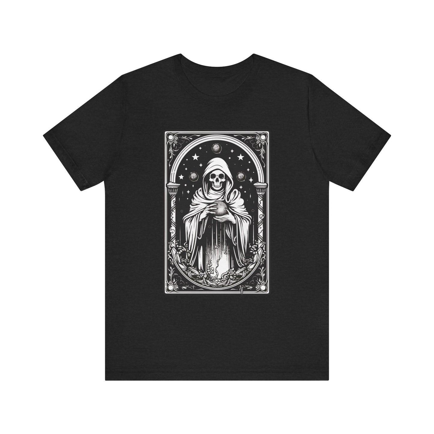 Death Tarot Card Unisex Jersey Short Sleeve Tee