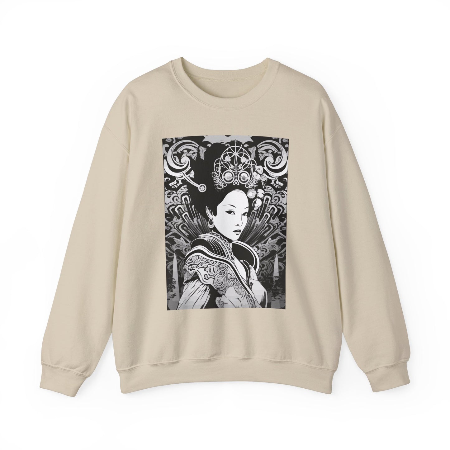 Japanese Girl Unisex Crewneck Sweatshirt