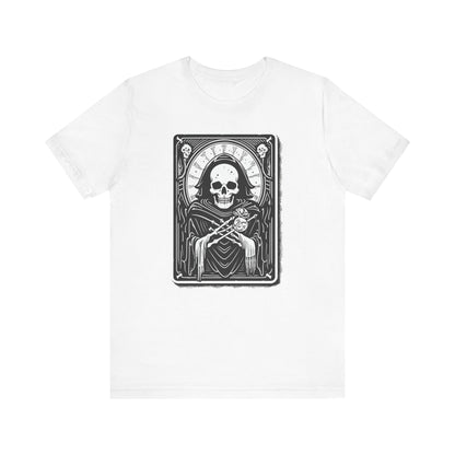 Death Taro Card Unisex Jersey Short Sleeve Tee