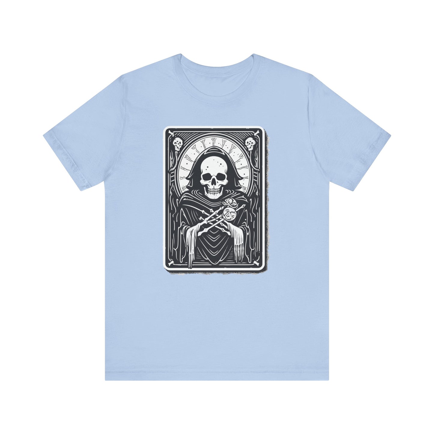 Death Taro Card Unisex Jersey Short Sleeve Tee