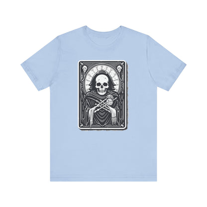 Death Taro Card Unisex Jersey Short Sleeve Tee