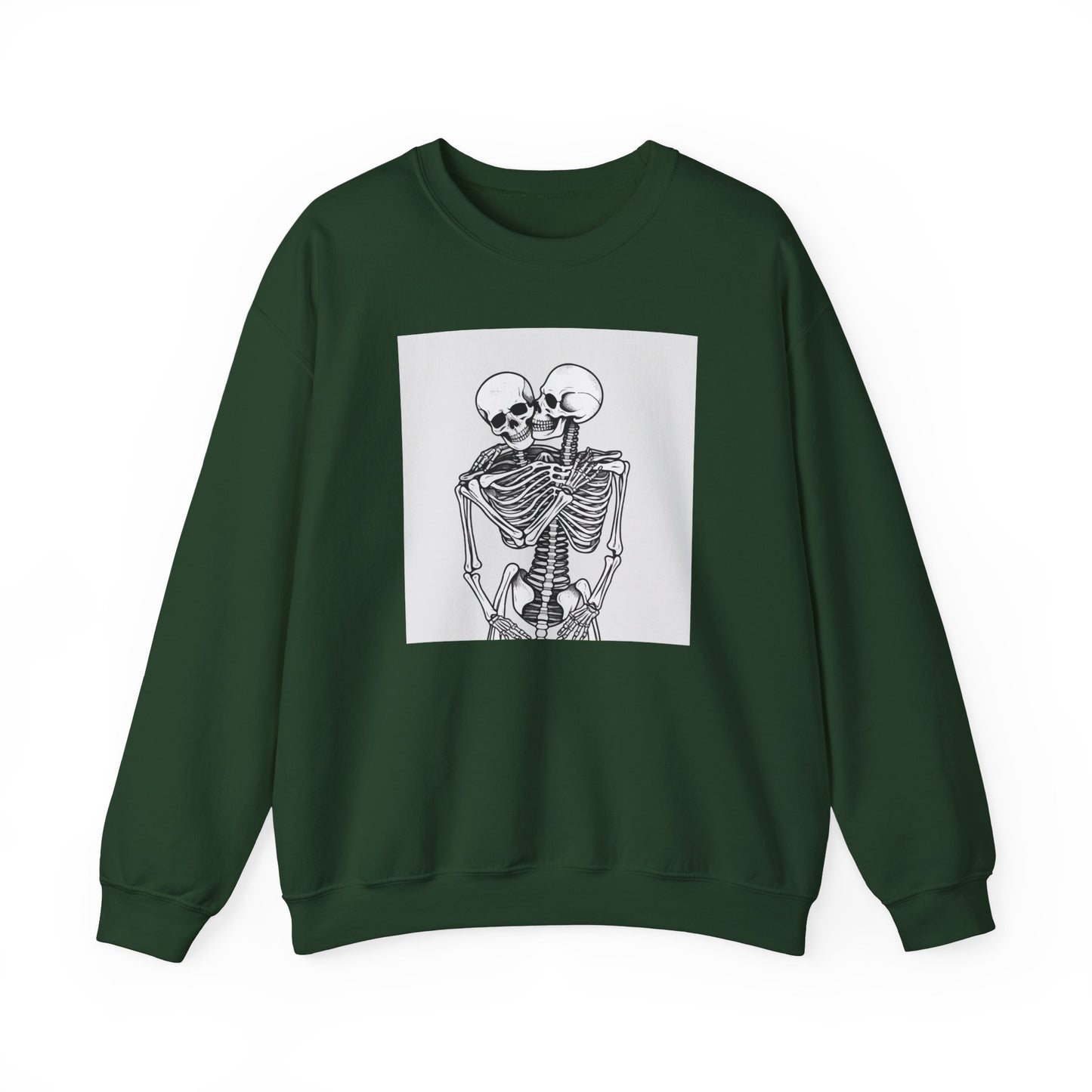 Hugging Skeletons Unisex Crewneck Sweatshirt