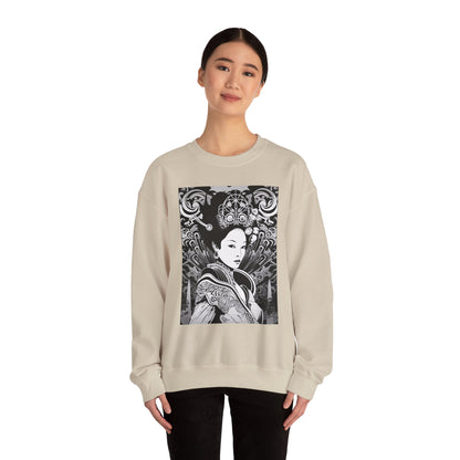 Japanese Girl Unisex Crewneck Sweatshirt