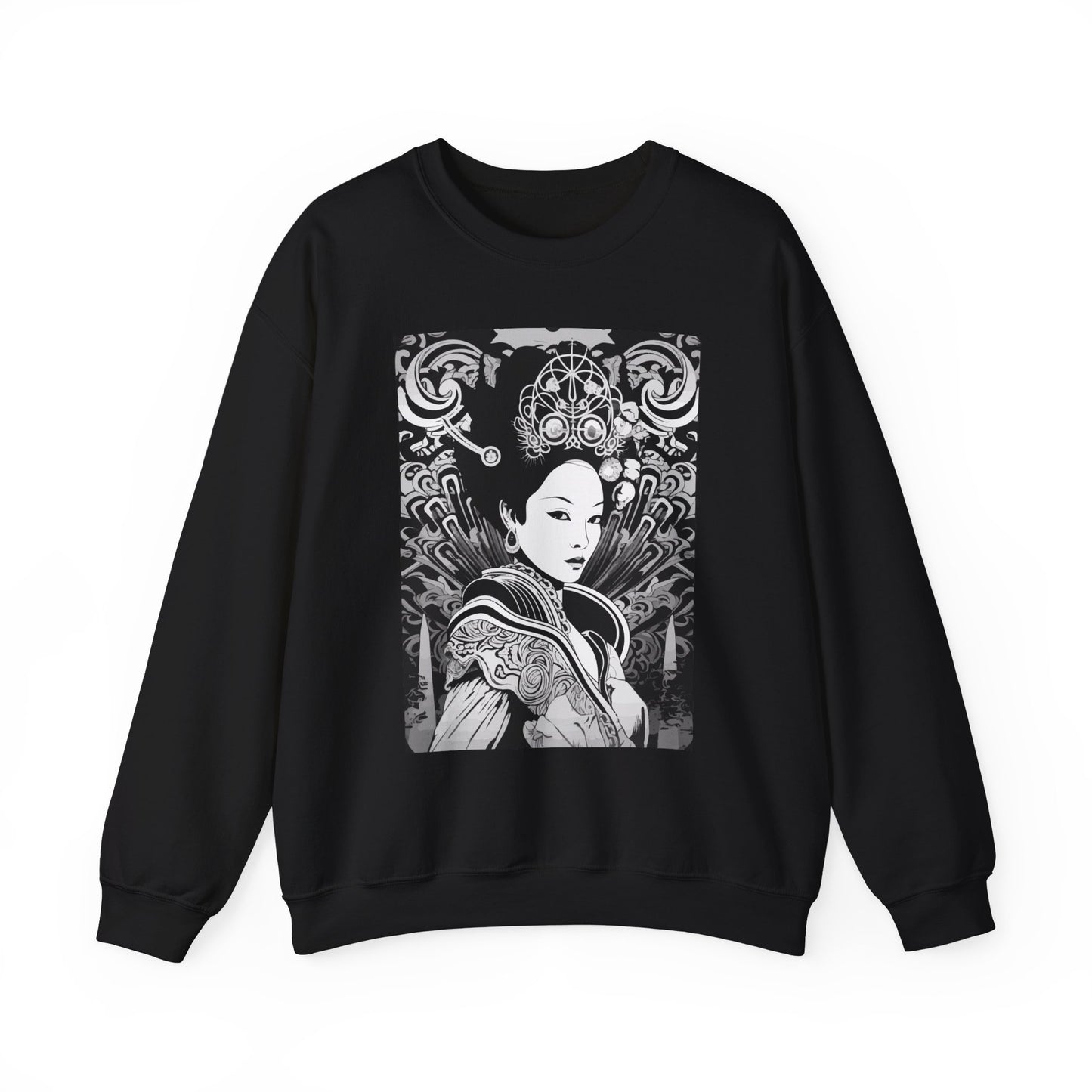 Japanese Girl Unisex Crewneck Sweatshirt