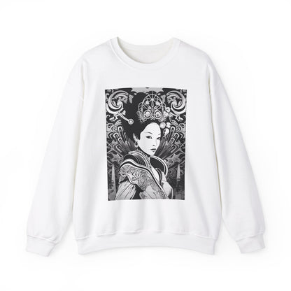 Japanese Girl Unisex Crewneck Sweatshirt