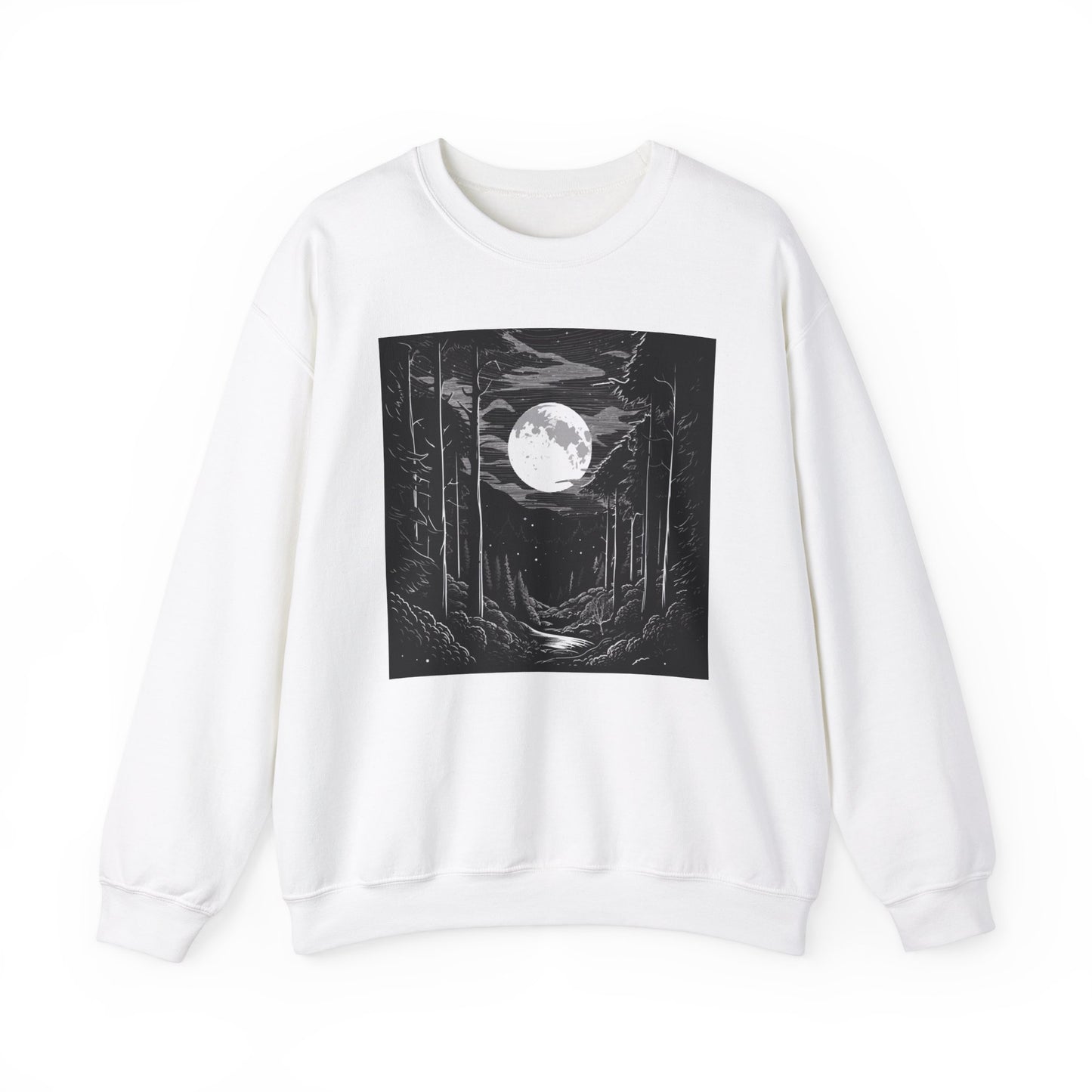 Mysterious Forest Unisex Crewneck Sweatshirt