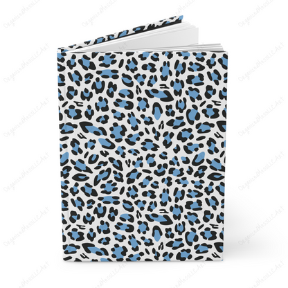 Blue Leopard Pattern Instant Digital Download High Resolution PNG Format Digital Illustration