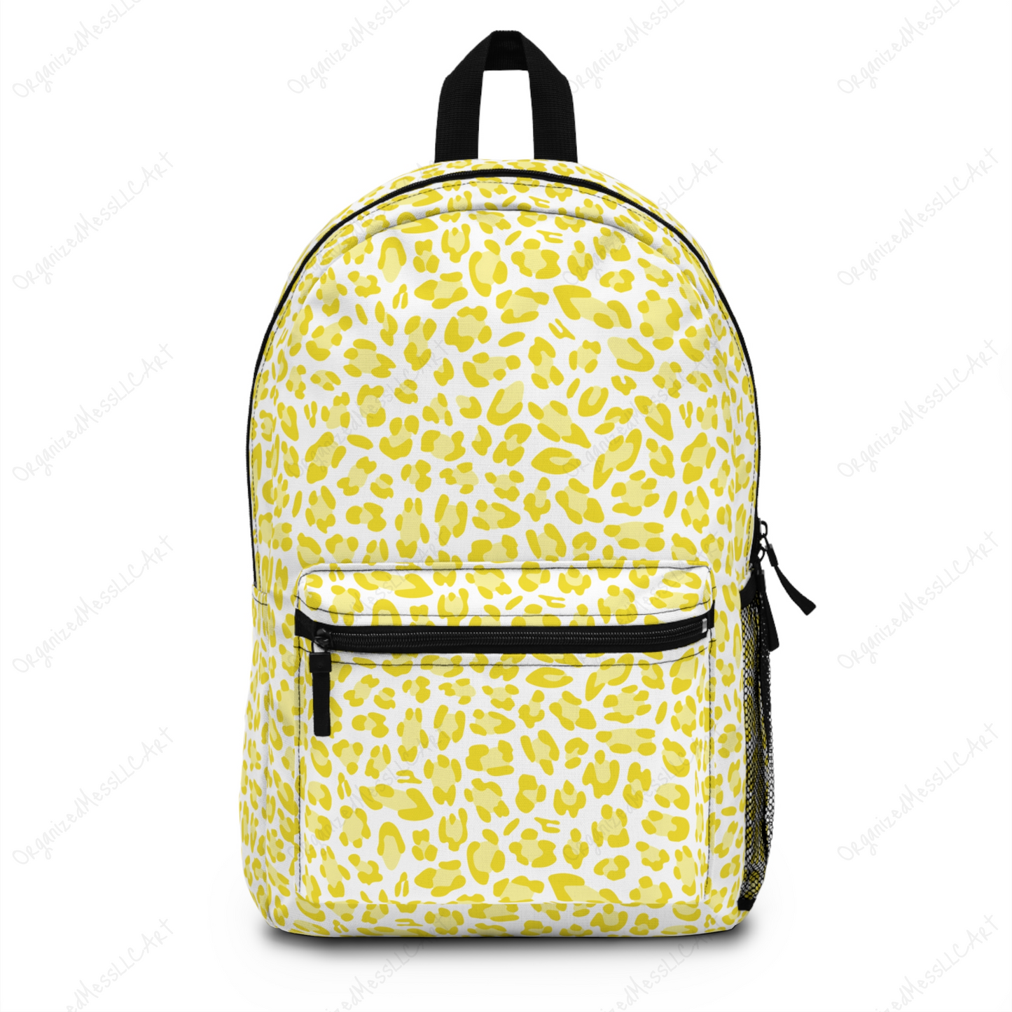 Yellow Leopard Pattern Instant Digital Download High Resolution PNG Format Digital Illustration