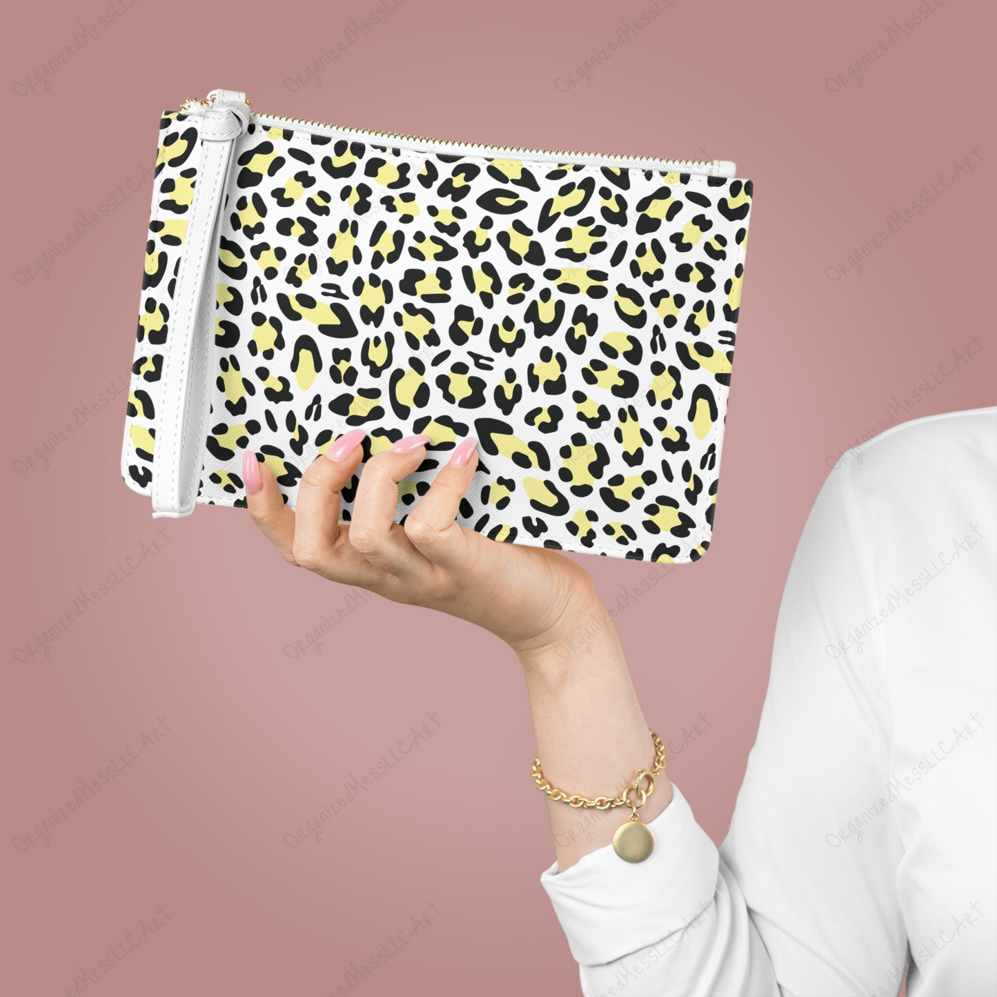 Yellow Leopard Pattern Instant Digital Download High Resolution PNG Format Digital Illustration