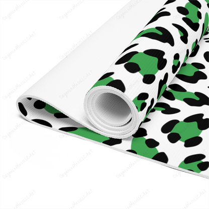 Green Leopard Pattern Instant Digital Download High Resolution PNG Format Digital Illustration