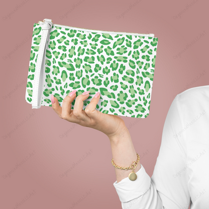 Green Leopard Pattern Instant Digital Download High Resolution PNG Format Digital Illustration