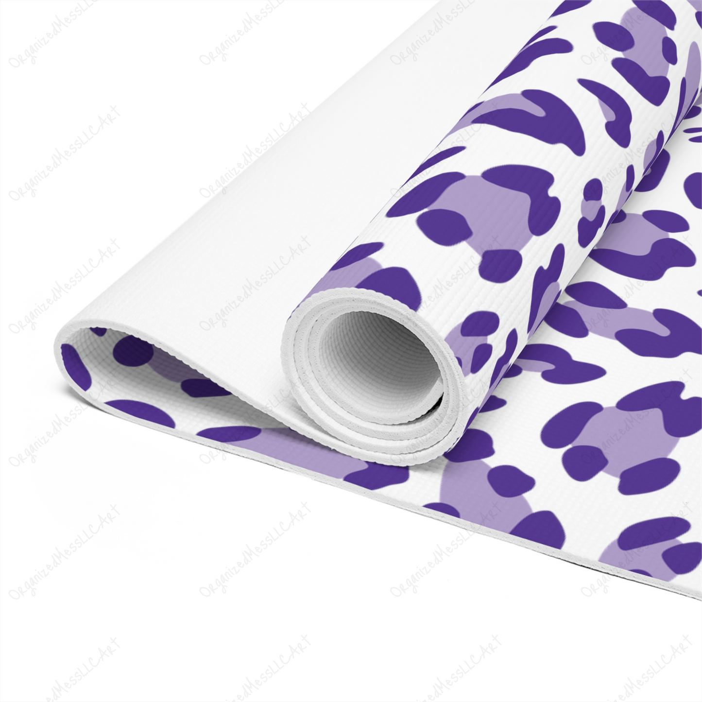 Purple Leopard Pattern Instant Digital Download High Resolution PNG Format Digital Illustration