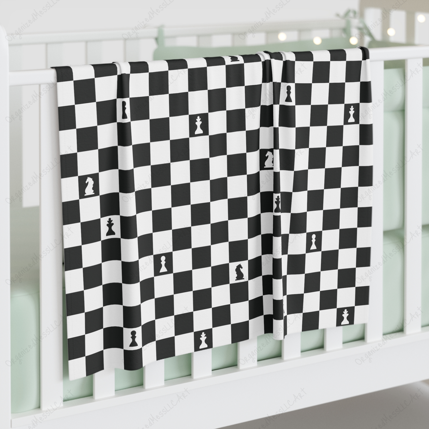 Chess Board Pattern Instant Digital Download High Resolution PNG Format Digital Illustration