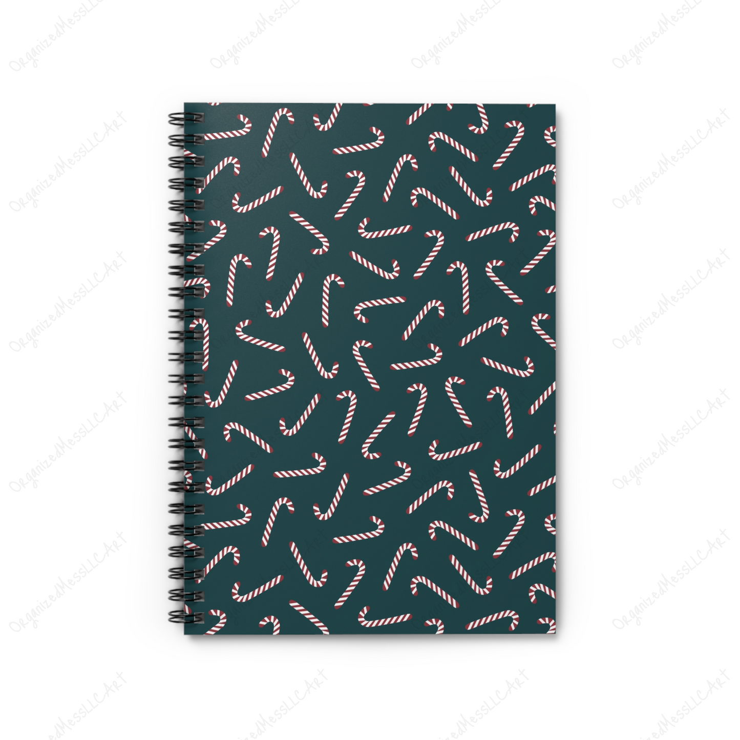 Christmas Candy Canes Pattern Instant Digital Download High Resolution PNG Format Digital Illustration