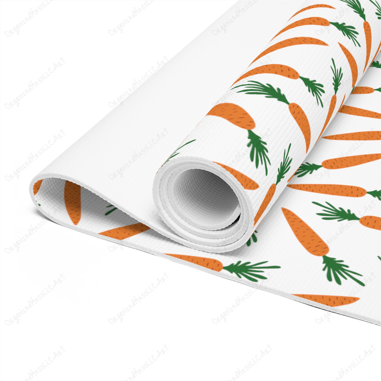 Carrots Pattern Instant Digital Download White and Transparent Background High Resolution PNG Format Digital Illustration