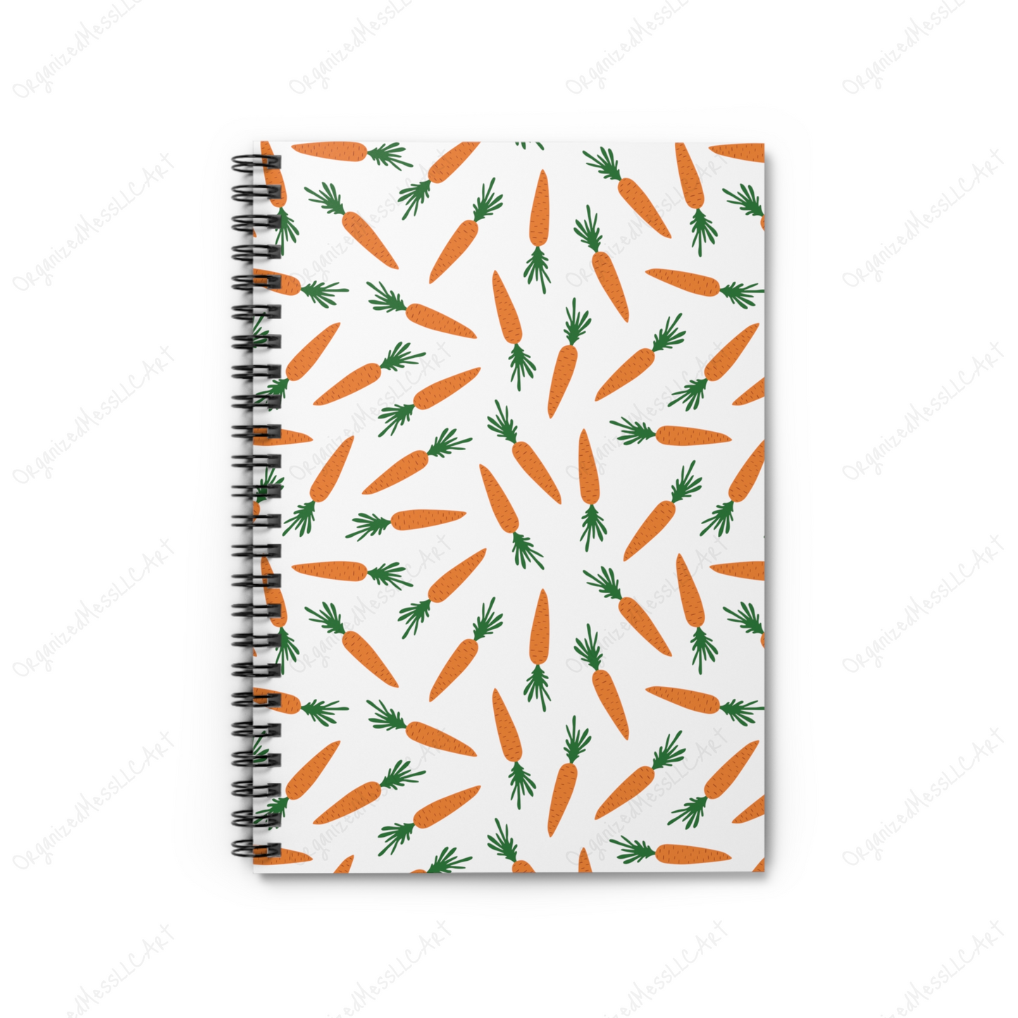 Carrots Pattern Instant Digital Download White and Transparent Background High Resolution PNG Format Digital Illustration